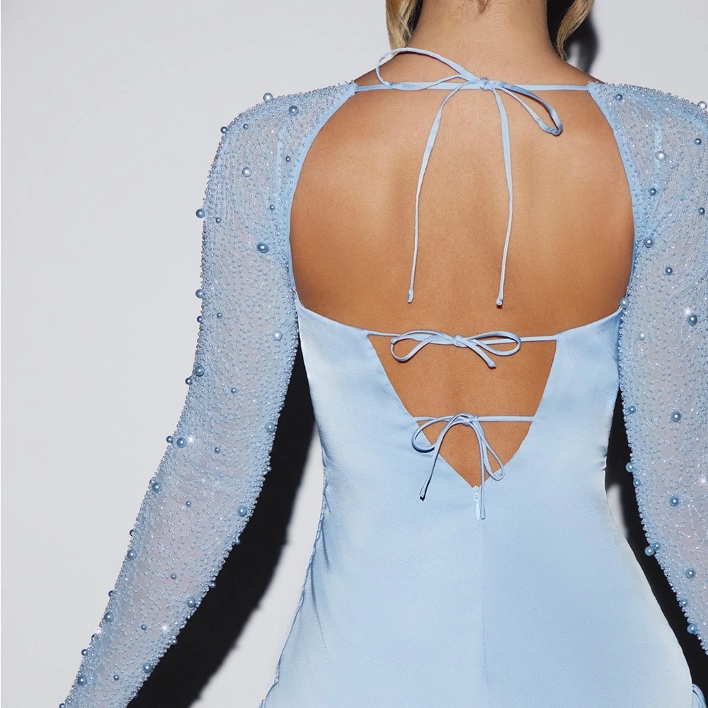 Oh Polly Geneva long sleeve dress